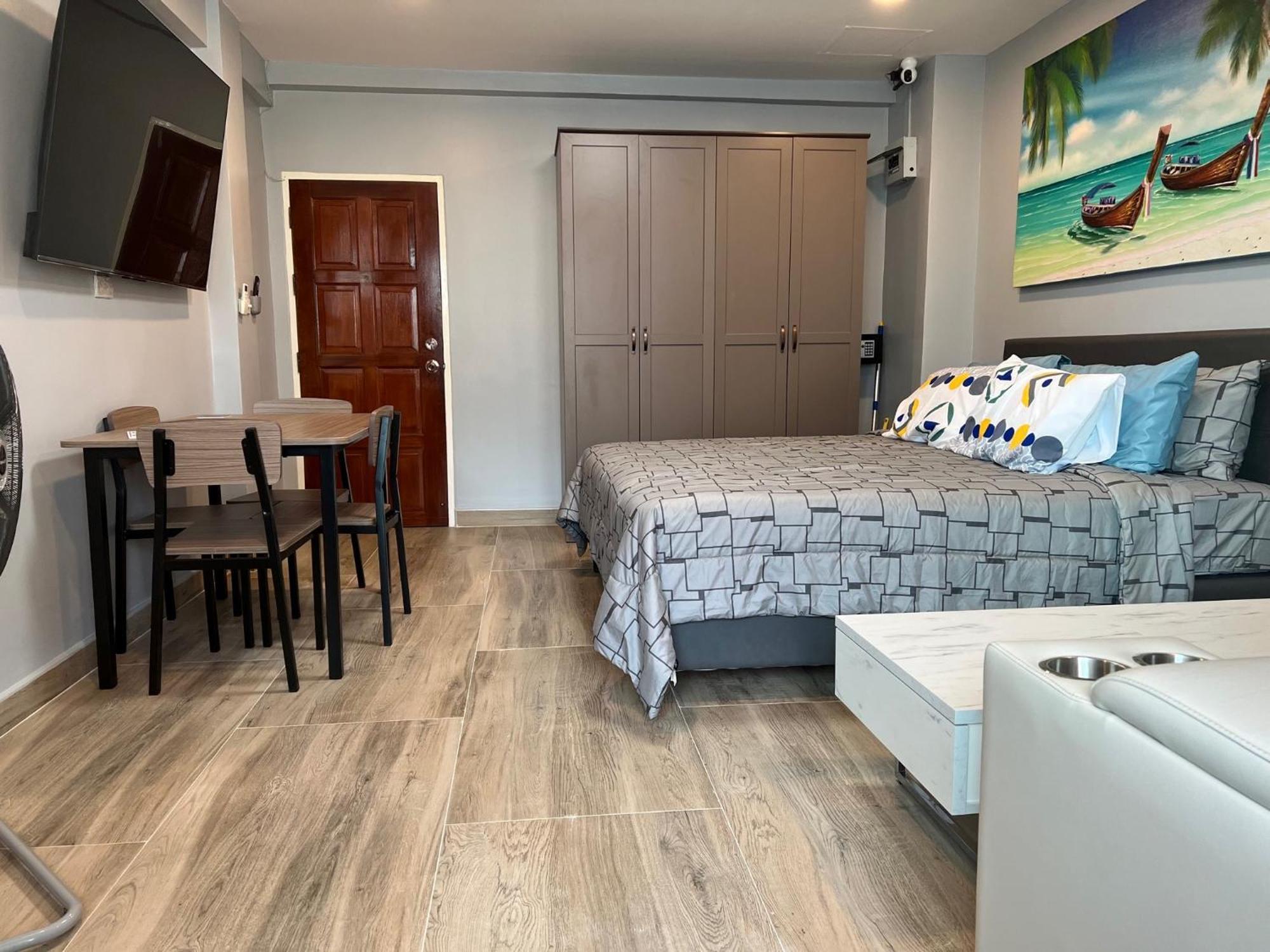 Patong Beach Apartments - 28 Sqm - Kitchen, Private Bathroom, Seating Area, 65" Smart Tv With Free Wifi, Walking Distance To The Beach Exterior foto